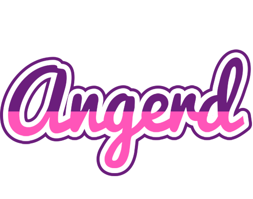Angerd cheerful logo