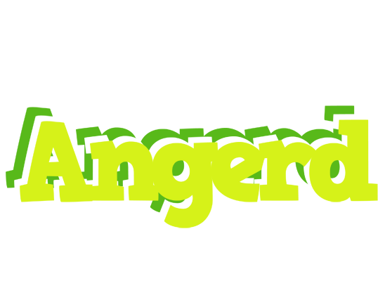 Angerd citrus logo