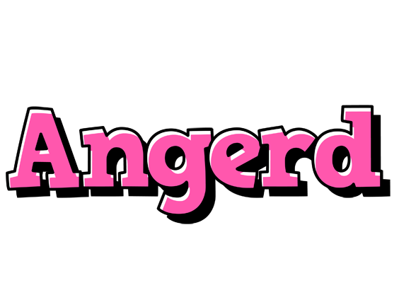 Angerd girlish logo