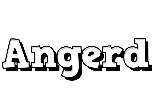 Angerd snowing logo