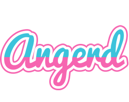 Angerd woman logo