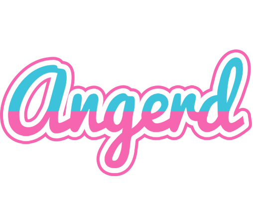Angerd woman logo