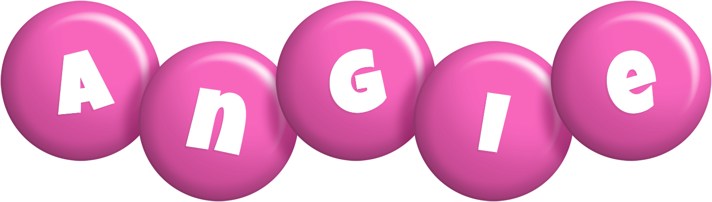 Angie candy-pink logo