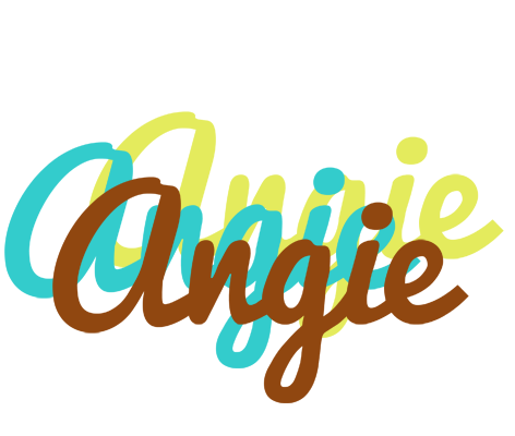 Angie cupcake logo