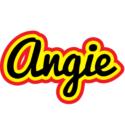 Angie flaming logo