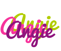 Angie flowers logo