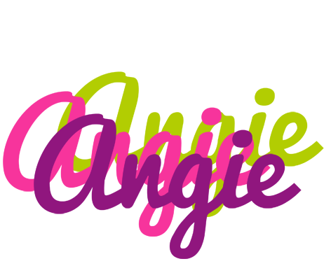 Angie flowers logo