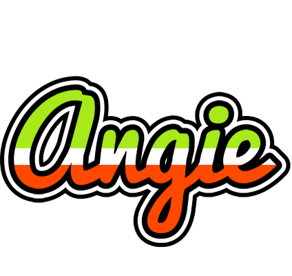 Angie superfun logo