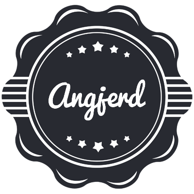 Angjerd badge logo