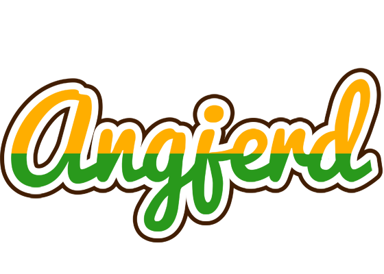 Angjerd banana logo