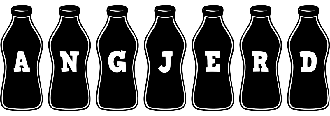 Angjerd bottle logo
