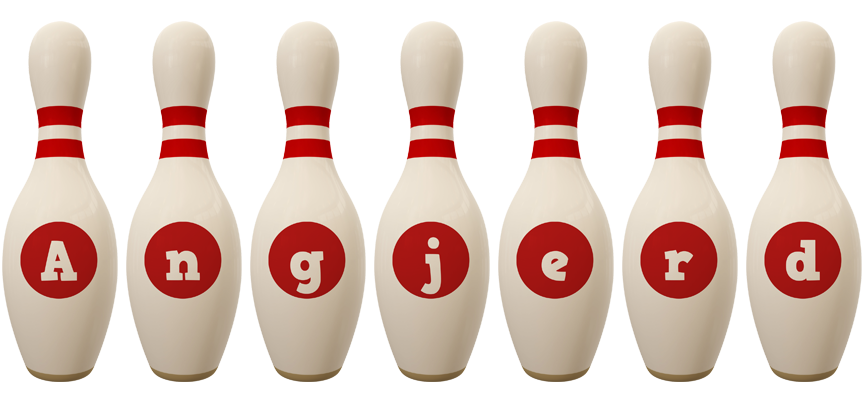 Angjerd bowling-pin logo