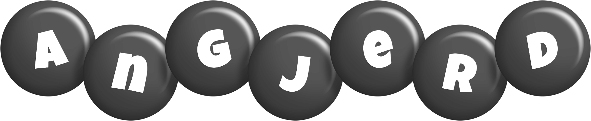 Angjerd candy-black logo