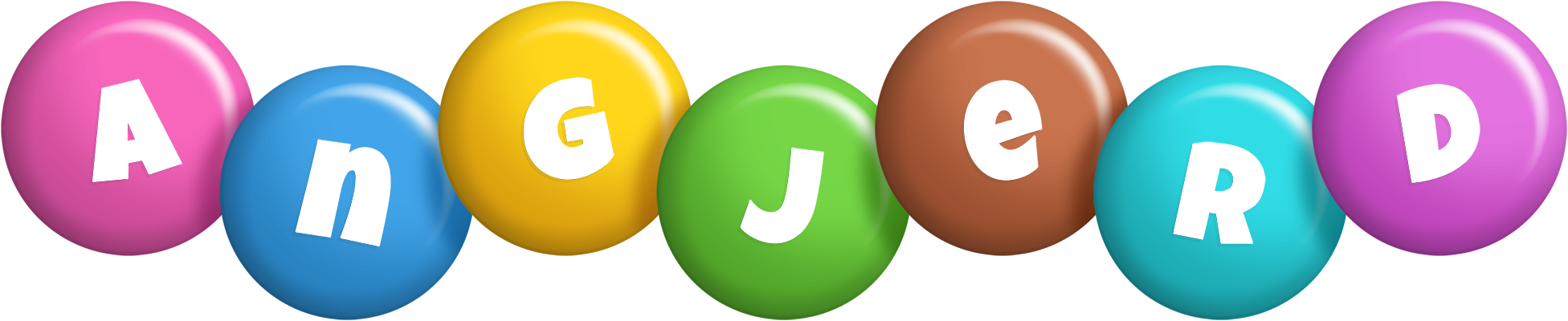 Angjerd candy logo