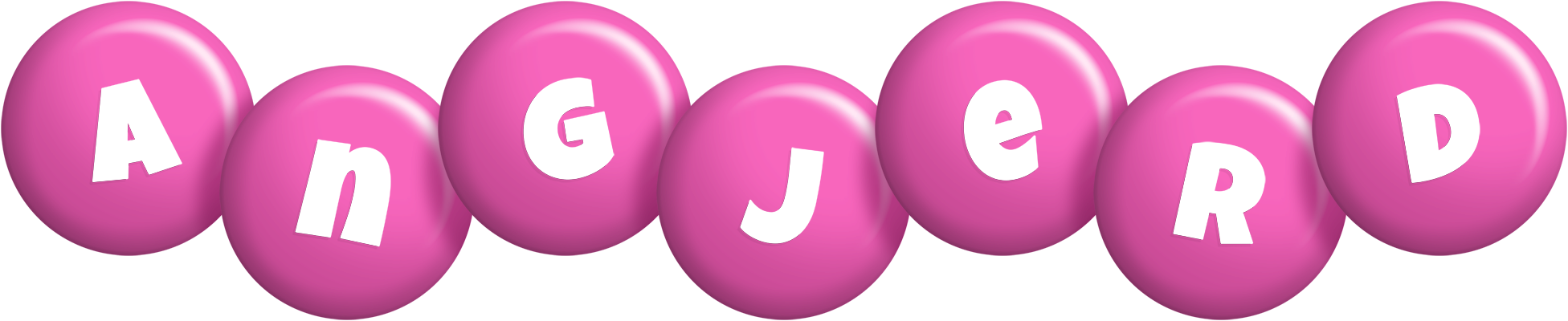 Angjerd candy-pink logo