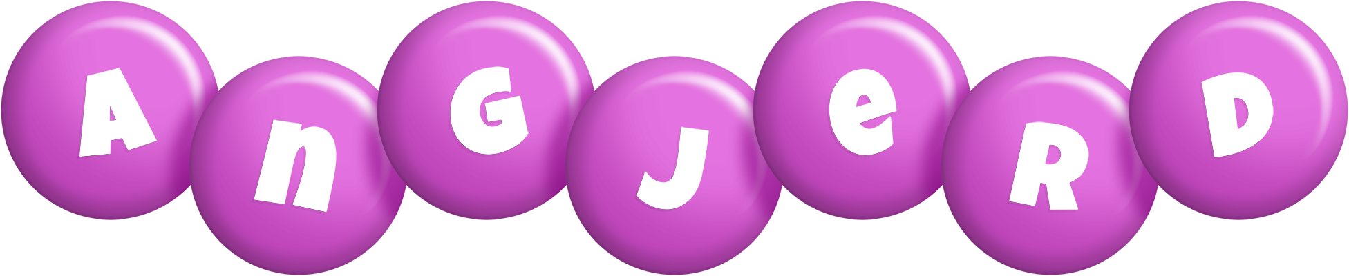 Angjerd candy-purple logo
