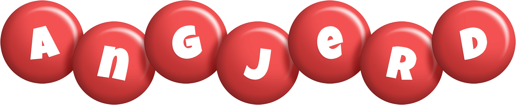 Angjerd candy-red logo