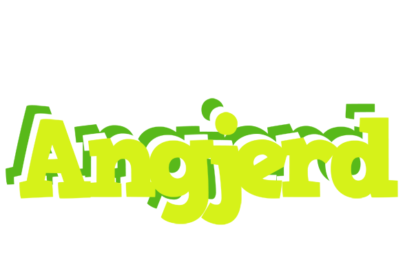 Angjerd citrus logo