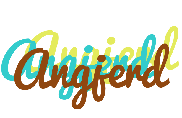 Angjerd cupcake logo