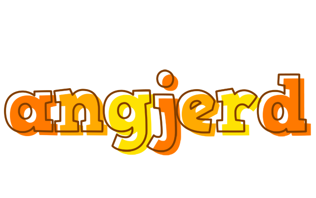 Angjerd desert logo