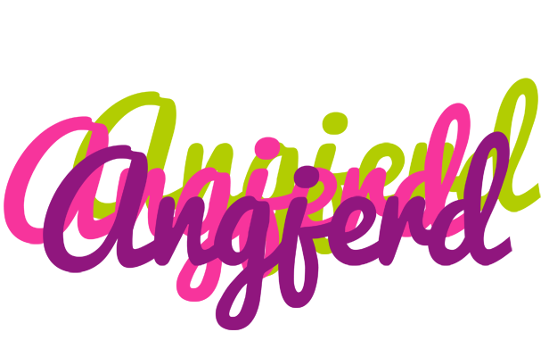 Angjerd flowers logo