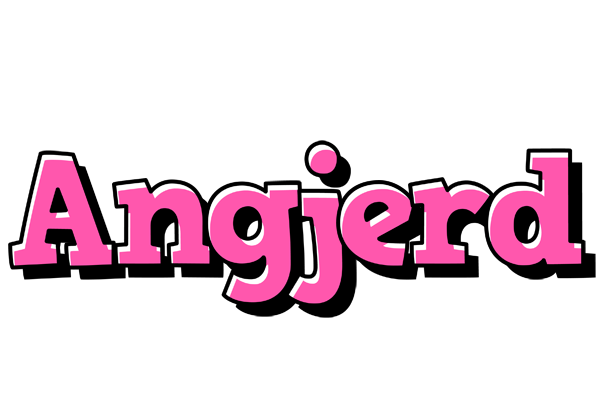 Angjerd girlish logo