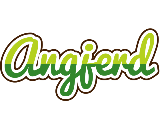 Angjerd golfing logo