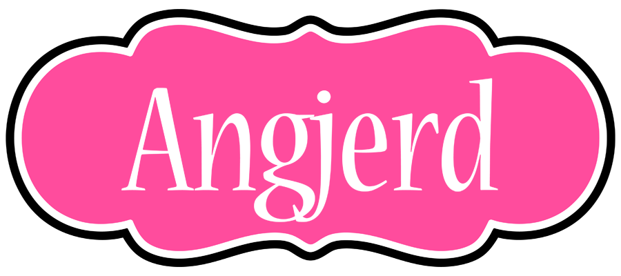 Angjerd invitation logo