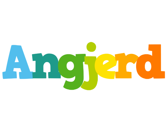 Angjerd rainbows logo