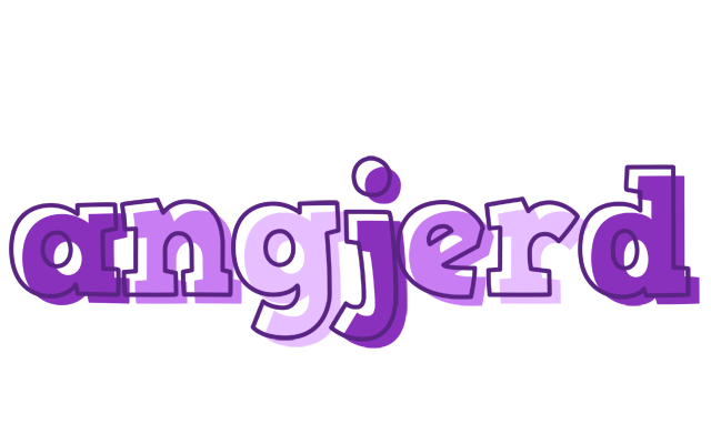Angjerd sensual logo
