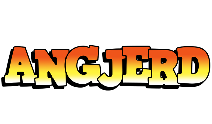 Angjerd sunset logo