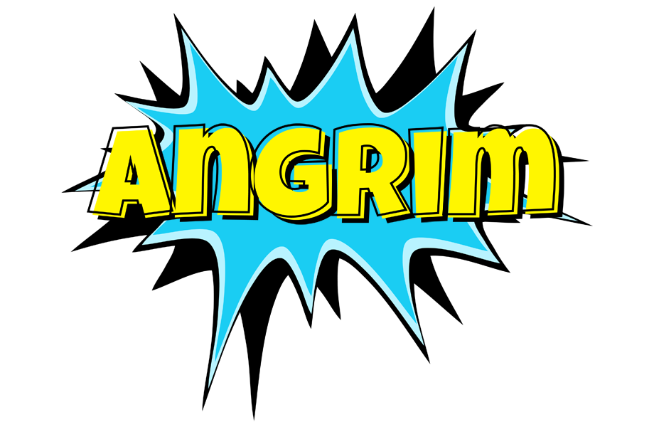 Angrim amazing logo