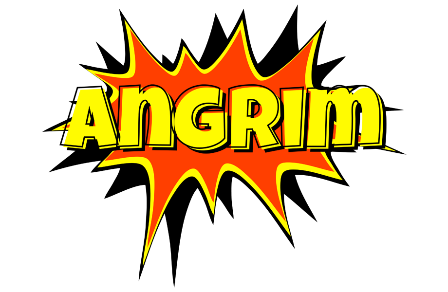 Angrim bazinga logo