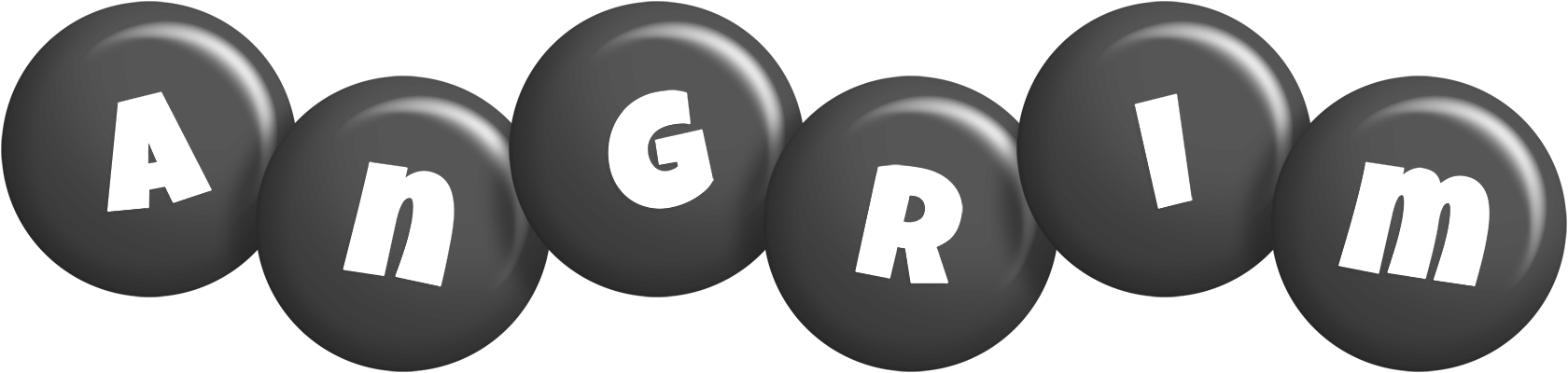Angrim candy-black logo