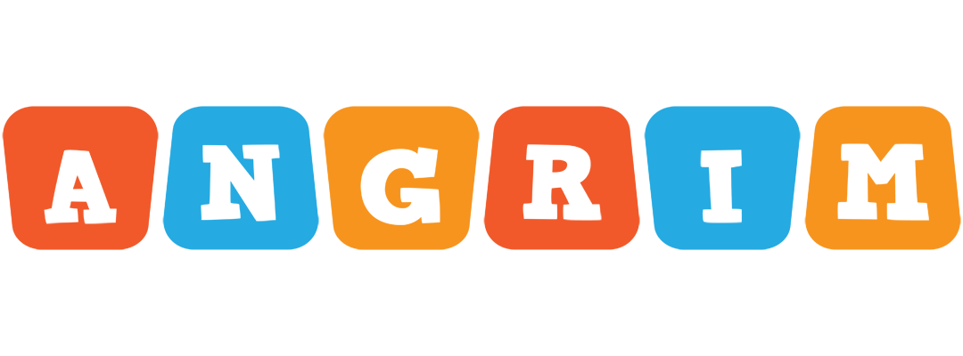 Angrim comics logo