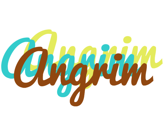 Angrim cupcake logo