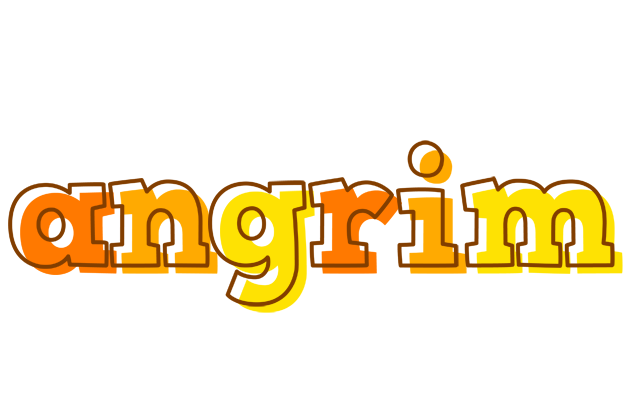 Angrim desert logo