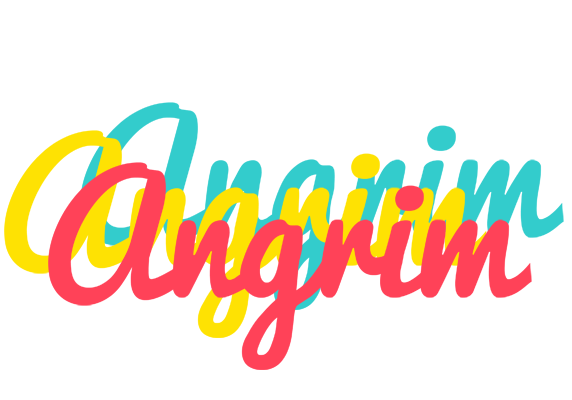 Angrim disco logo
