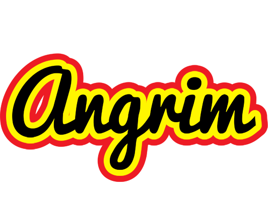 Angrim flaming logo