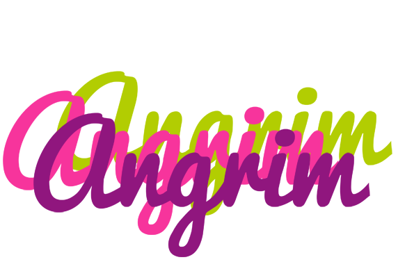 Angrim flowers logo
