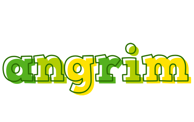 Angrim juice logo