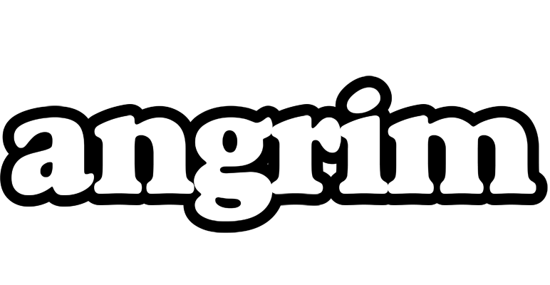 Angrim panda logo