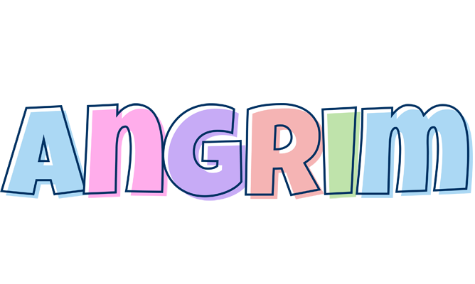 Angrim pastel logo