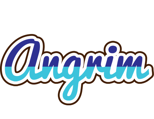 Angrim raining logo