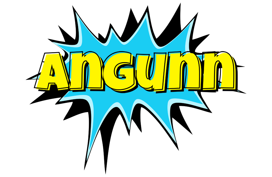 Angunn amazing logo