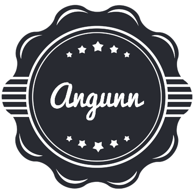 Angunn badge logo