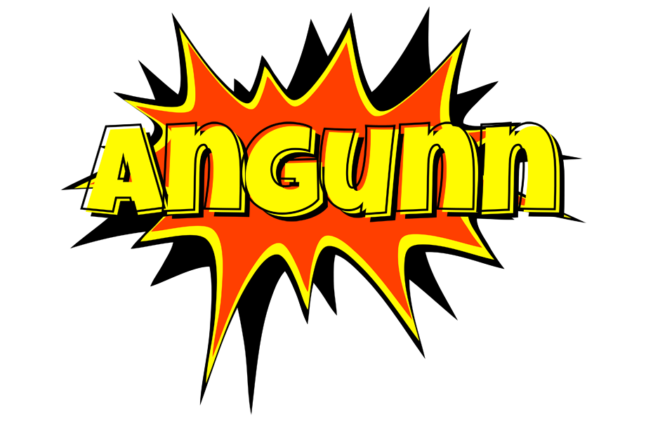 Angunn bazinga logo