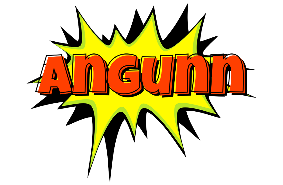 Angunn bigfoot logo