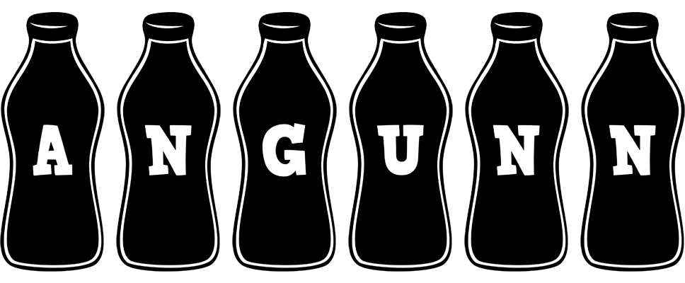 Angunn bottle logo