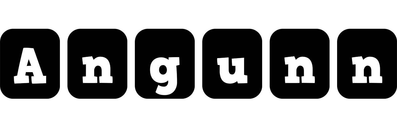 Angunn box logo